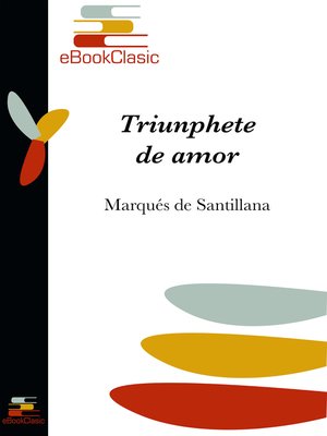 cover image of Triunphete de amor (Anotado)